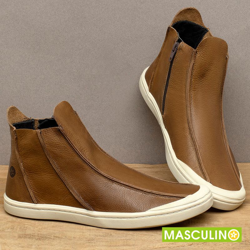 Laranja_Lima_Shoes_Sapatos_Masculinos_Tenis_Masculino___Cano_Alto_em_Couro_Caramelo_-_Codigo_-_141140_3