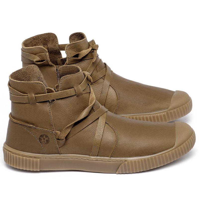 Laranja_Lima_Shoes_Sapatos_Femininos___Tenis___Cano_Alto_em_Couro_Caramelo_-_Codigo_-_148050_1