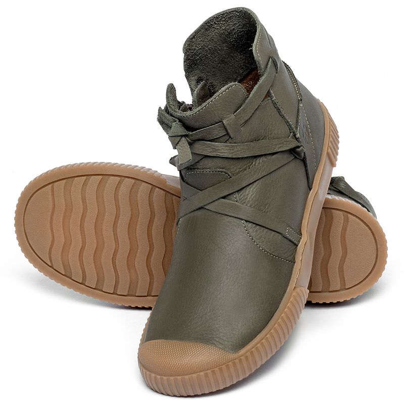 Laranja_Lima_Shoes_Sapatos_Femininos___Tenis___Cano_Alto_em_Couro_Musgo_-_Codigo_-_148050_2