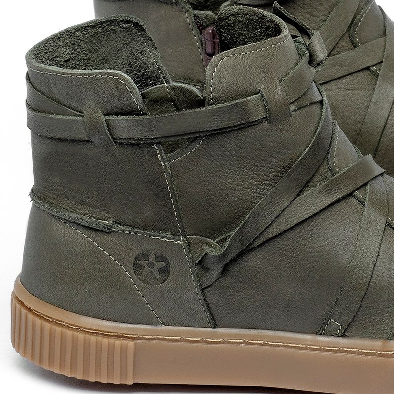 Laranja_Lima_Shoes_Sapatos_Femininos___Tenis___Cano_Alto_em_Couro_Musgo_-_Codigo_-_148050_5