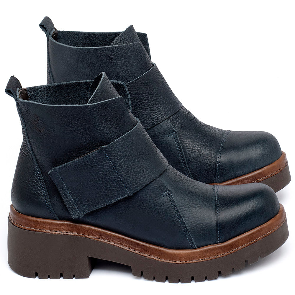 Bota cano curto salto 4 sales cm