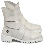 Laranja_Lima_Shoes_Sapatos_Femininos___Bota___Cano_Curto_Salto_de_3_cm_em_Couro_Branco_-_Codigo_-_137235_1