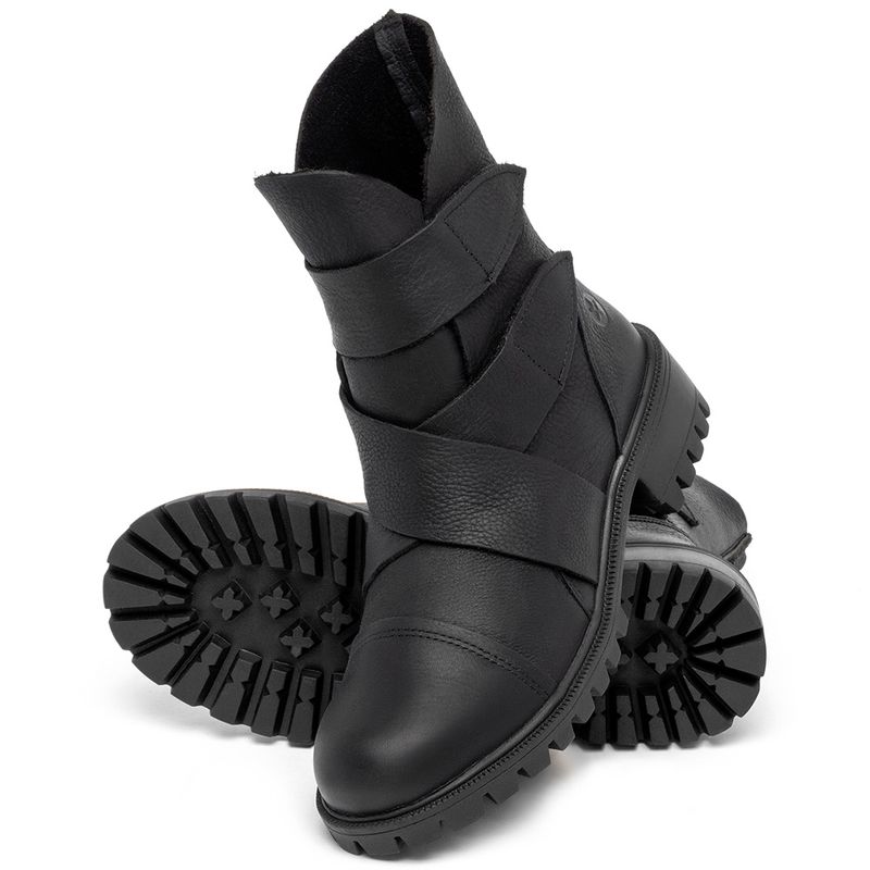 Laranja_Lima_Shoes_Sapatos_Femininos___Bota___Cano_Curto_Salto_de_3_cm_em_Couro_Preto_-_Codigo_-_137235_2