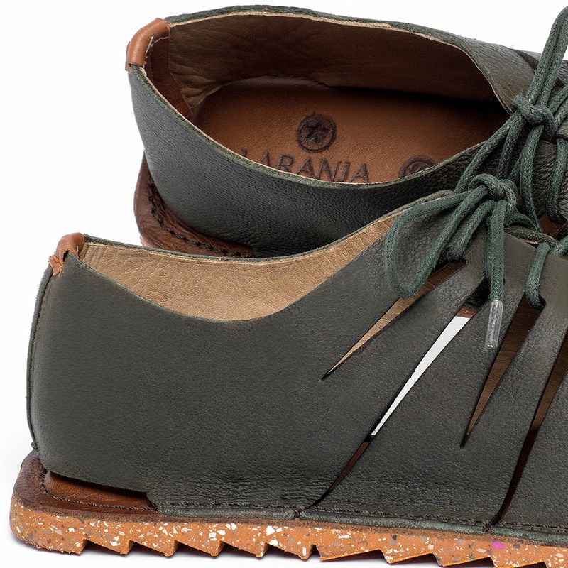 Laranja_Lima_Shoes_Sapatos_Femininos___Sandalia_Rasteira___Flat_em_Couro_Verde_-_Codigo_-_141296_5