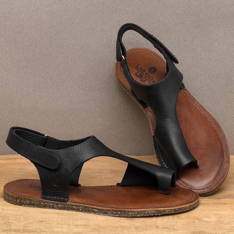 Laranja_Lima_Shoes_Sapatos_Femininos___Sandalia_Rasteira___Flat_em_Couro_Preto_-_Codigo_-_141102_3