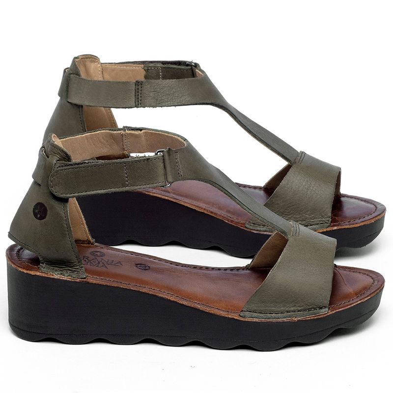 Laranja_Lima_Shoes_Sapatos_Femininos___Anabela___Flatform_Salto_de_5_cm_em_Couro_Musgo_-_Codigo_-_141173_1
