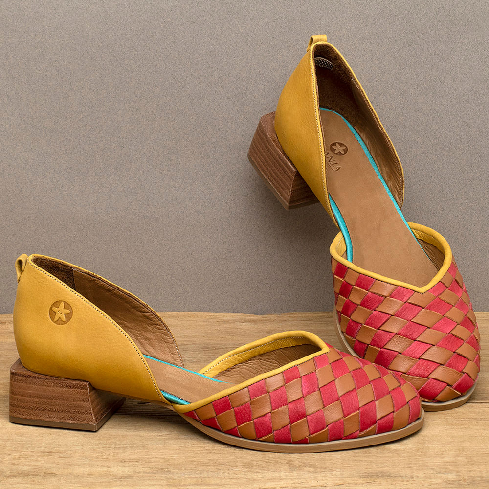 Sapatos shop scarpin coloridos
