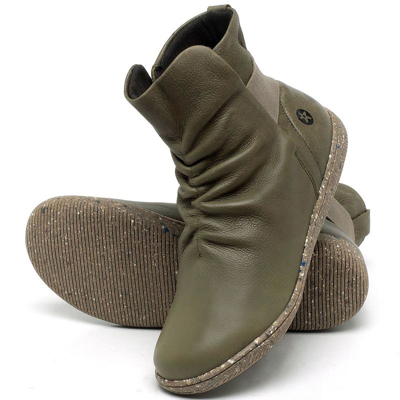 Laranja_Lima_Shoes_Sapatos_Femininos___Tenis___Cano_Alto_em_Couro_Verde_-_Codigo_-_137257_2