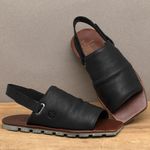 Laranja_Lima_Shoes_Sapatos_Femininos___Sandalia_Rasteira___Flat_em_Couro_Preto_-_Codigo_-_155011_3
