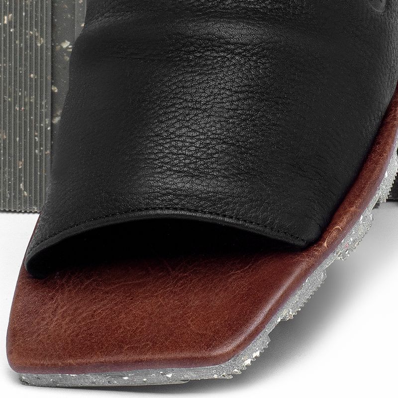 Laranja_Lima_Shoes_Sapatos_Femininos___Sandalia_Rasteira___Flat_em_Couro_Preto_-_Codigo_-_155011_6