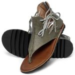 Laranja_Lima_Shoes_Sapatos_Femininos___Sandalia_Rasteira___Flat_em_Couro_Musgo_-_Codigo_-_141266_2