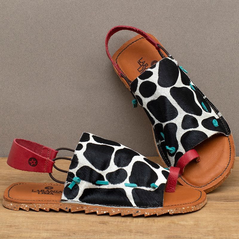 Laranja_Lima_Shoes_Sapatos_Femininos___Sandalia_Rasteira___Flat_em_Couro_Animal_Print_-_Codigo_-_141368_3