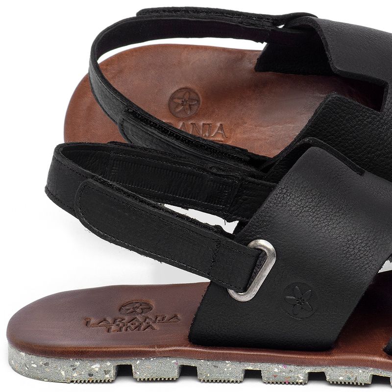 Laranja_Lima_Shoes_Sapatos_Femininos___Sandalia_Rasteira___Flat_em_Couro_Preto_-_Codigo_-_155010_5