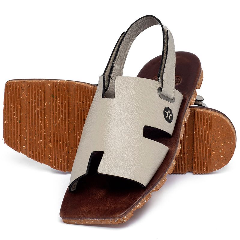 Laranja_Lima_Shoes_Sapatos_Femininos___Sandalia_Rasteira___Flat_em_Couro_Branco_-_Codigo_-_155010_2