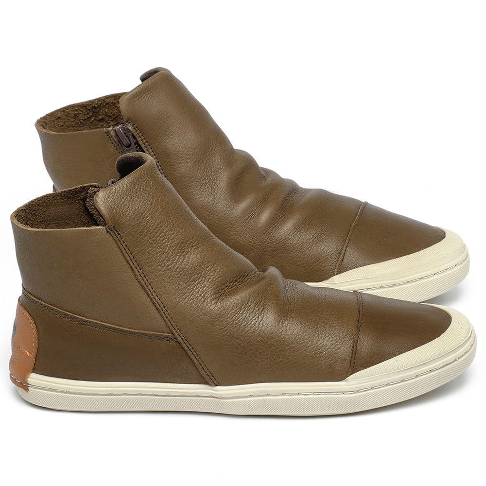 Keds shop couro caramelo
