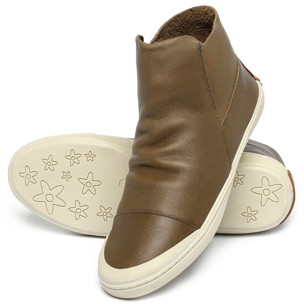 Keds couro best sale caramelo