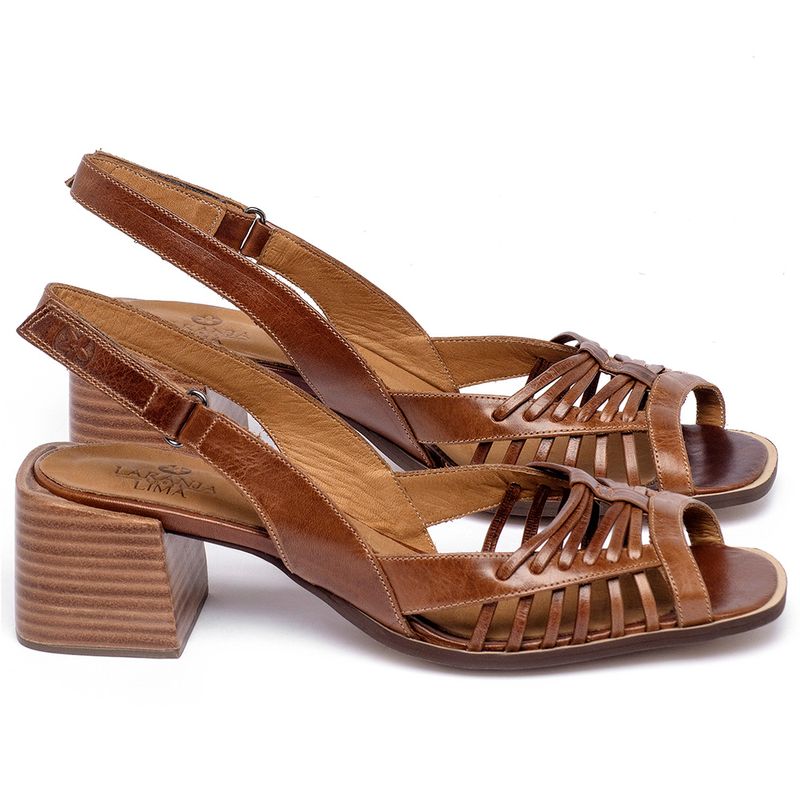 Laranja_Lima_Shoes_Sapatos_Femininos___Sandalia___Laranja_Lima_Shoes_Classic_Salto_de_5_cm_em_Couro_Marrom_-_Codigo_-_3906_1