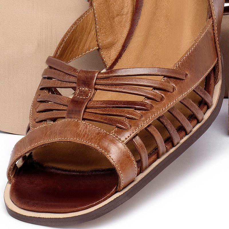 Laranja_Lima_Shoes_Sapatos_Femininos___Sandalia___Laranja_Lima_Shoes_Classic_Salto_de_5_cm_em_Couro_Marrom_-_Codigo_-_3906_6