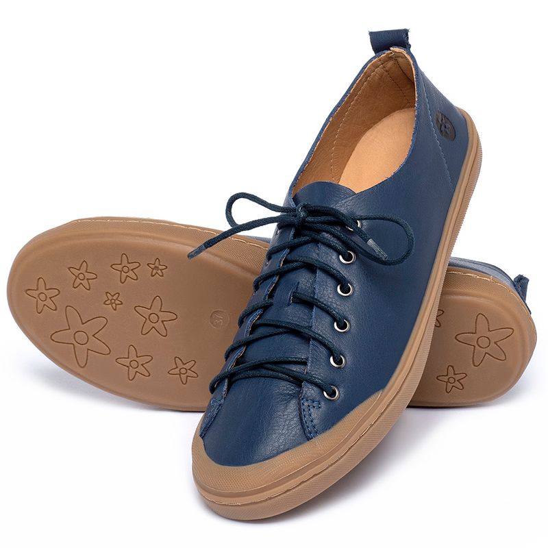 Laranja_Lima_Shoes_Sapatos_Femininos___Tenis___Cano_Baixo_em_Couro_Azul_-_Codigo_-_141112_2