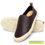 Laranja_Lima_Shoes_Sapatos_Masculinos___Tenis_Masculino___Cano_Baixo_em_Couro_Cafe_-_Codigo_-_141089_2