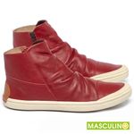 Laranja_Lima_Shoes_Sapatos_Masculinos___Tenis_Masculino___Cano_Alto_em_Couro_Vermelho_-_Codigo_-_141197_1