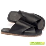 Laranja_Lima_Shoes_Sapatos_Masculinos___Rasteira_em_Couro_Preto_-_Codigo_-_141181_1
