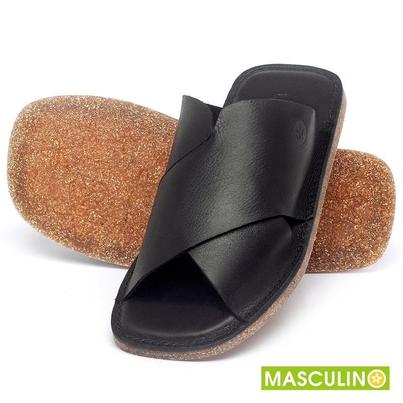 Laranja_Lima_Shoes_Sapatos_Masculinos___Rasteira_em_Couro_Preto_-_Codigo_-_141181_2