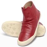 Laranja_Lima_Shoes_Sapatos_Femininos___Tenis___Cano_Alto_em_Couro_Vermelho_-_Codigo_-_141189_2