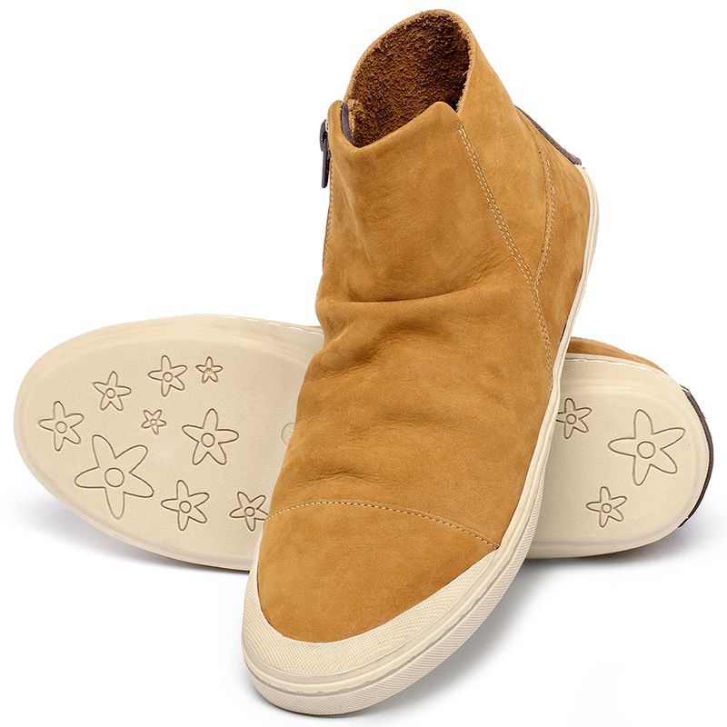 Laranja_Lima_Shoes_Sapatos_Femininos___Tenis___Cano_Alto_em_Couro_Amarelo_-_Codigo_-_141189_2