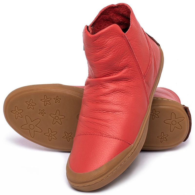 Laranja_Lima_Shoes_Sapatos_Femininos___Tenis___Cano_Alto_em_Couro_Vermelho_-_Codigo_-_141189_2