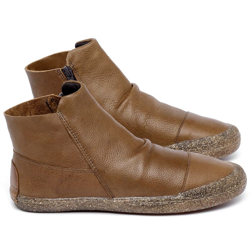 Laranja_Lima_Shoes_Sapatos_Femininos___Tenis___Cano_Alto_em_Couro_Marrom_-_Codigo_-_141189_1