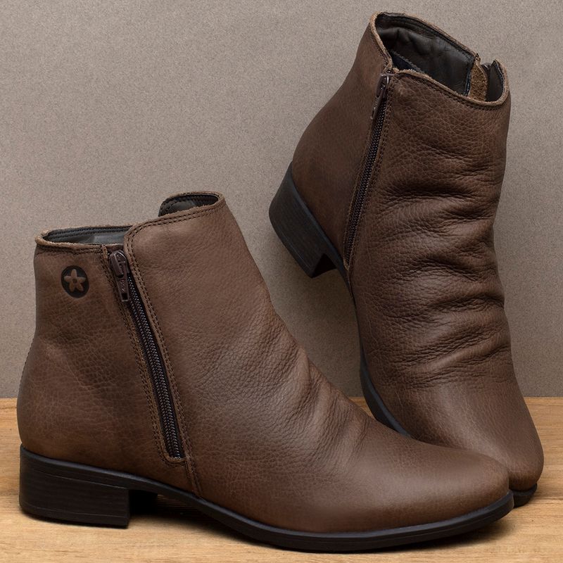 Laranja_Lima_Shoes_Sapatos_Femininos___Bota___Cano_Curto_Salto_de_3_cm_em_Couro_Cafe_-_Codigo_-_139081_3