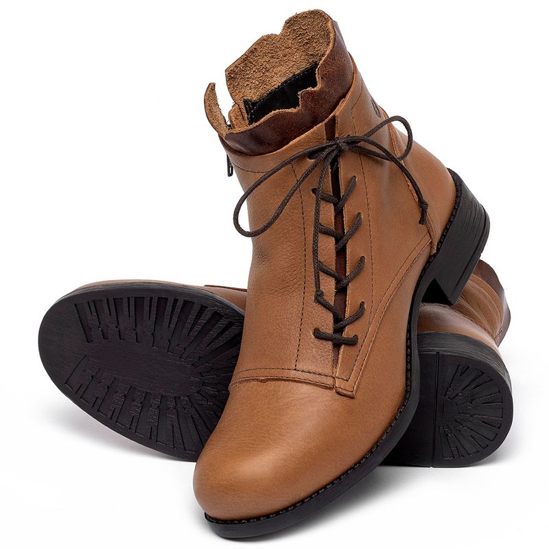 Laranja_Lima_Shoes_Sapatos_Femininos___Bota___Cano_Curto_Salto_de_3_cm_em_Couro_Laranja_-_Codigo_-_141129_2
