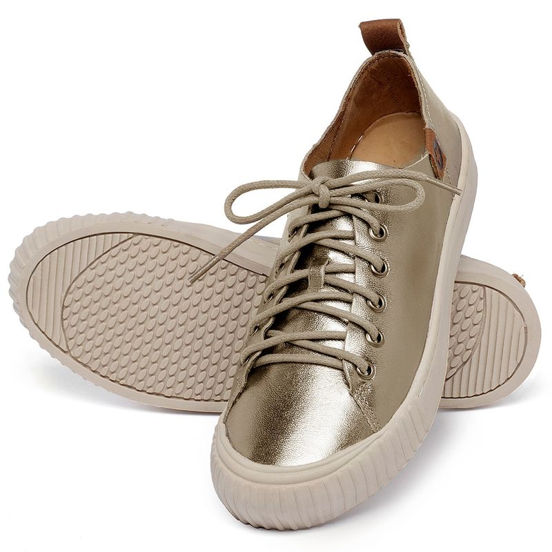 Laranja_Lima_Shoes_Sapatos_Femininos___Tenis___Cano_Baixo_em_Couro_Metalizado_-_Codigo_-_153021_2