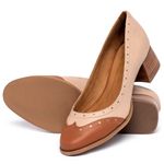 Laranja_Lima_Shoes_Sapatos_Femininos___Scarpin___Bico_Quadrado_Salto_de_4_cm_em_Couro_Bicolor_-_Codigo_-_3961_2