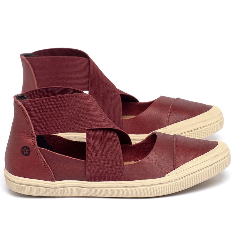 Laranja_Lima_Shoes_Sapatos_Femininos___Tenis___Cano_Alto_em_Couro_Vermelho_-_Codigo_-_141149_1