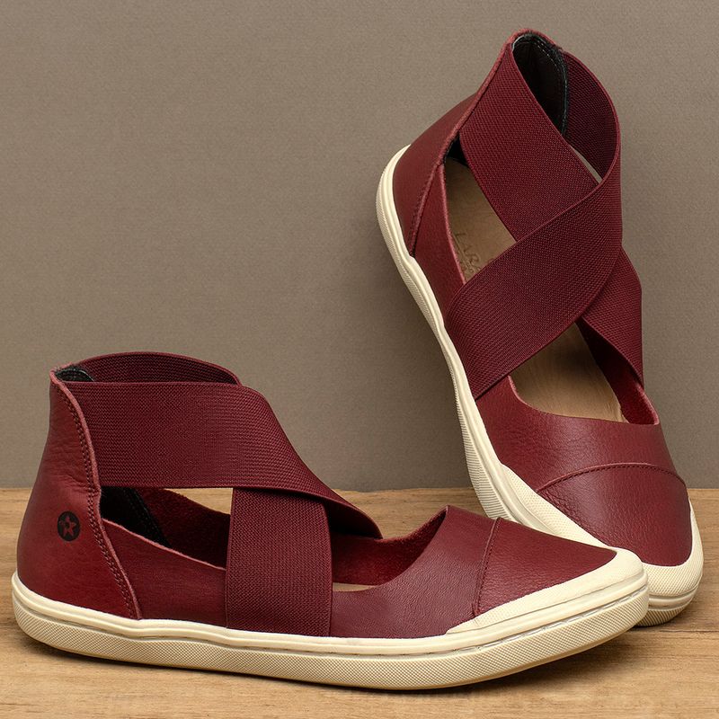 Laranja_Lima_Shoes_Sapatos_Femininos___Tenis___Cano_Alto_em_Couro_Vermelho_-_Codigo_-_141149_3