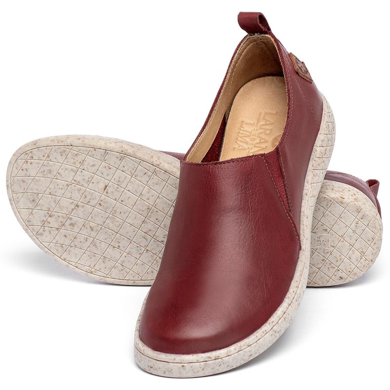 Laranja_Lima_Shoes_Sapatos_Femininos___Tenis___Cano_Baixo_em_Couro_Vermelho_-_Codigo_-_156012_2