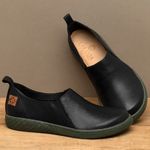 Laranja_Lima_Shoes_Sapatos_Femininos___Tenis___Cano_Baixo_em_Couro_Preto_-_Codigo_-_156012_3