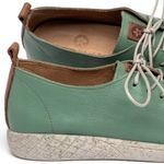 Laranja_Lima_Shoes_Sapatos_Femininos___Tenis___Cano_Baixo_em_Couro_Verde_-_Codigo_-_156018_5