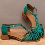Laranja_Lima_Shoes_Sapatos_Femininos___Sandalia___Laranja_Lima_Shoes_Classic_Salto_de_3_cm_em_Couro_Verde_-_Codigo_-_3931_3