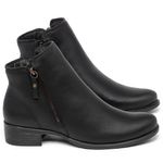 Laranja_Lima_Shoes_Sapatos_Femininos___Bota___Cano_Curto_Salto_de_3_cm_em_Couro_Preto_-_Codigo_-_139080_1