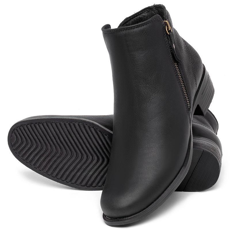 Laranja_Lima_Shoes_Sapatos_Femininos___Bota___Cano_Curto_Salto_de_3_cm_em_Couro_Preto_-_Codigo_-_139080_2