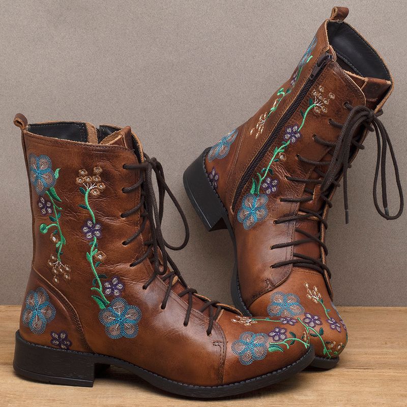 Laranja_Lima_Shoes_Sapatos_Femininos___Bota___Cano_Medio_Salto_de_3_cm_em_Couro_Marrom_-_Codigo_-_141127_3