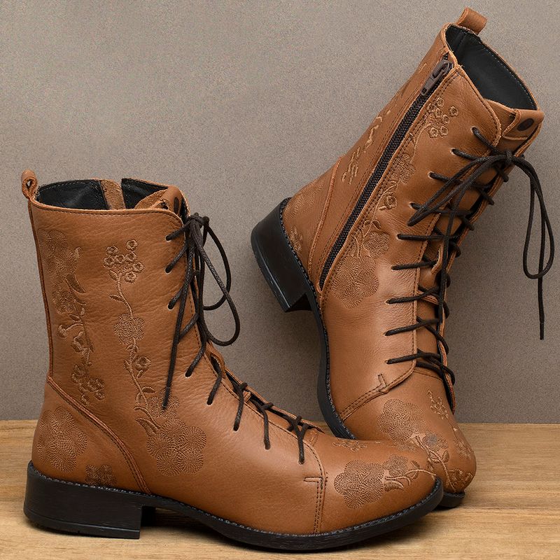 Laranja_Lima_Shoes_Sapatos_Femininos___Bota___Cano_Medio_Salto_de_3_cm_em_Couro_Laranja_-_Codigo_-_141127_3