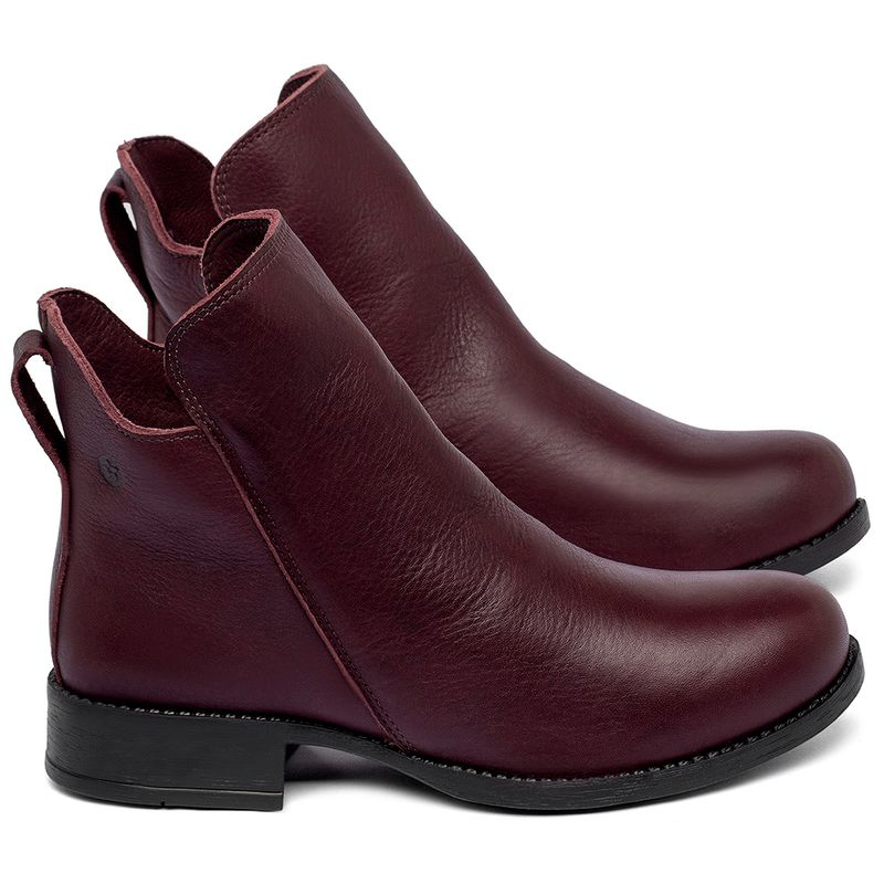Laranja_Lima_Shoes_Sapatos_Femininos___Bota___Cano_Curto_Salto_de_3_cm_em_Couro_Vinho_-_Codigo_-_141382_1