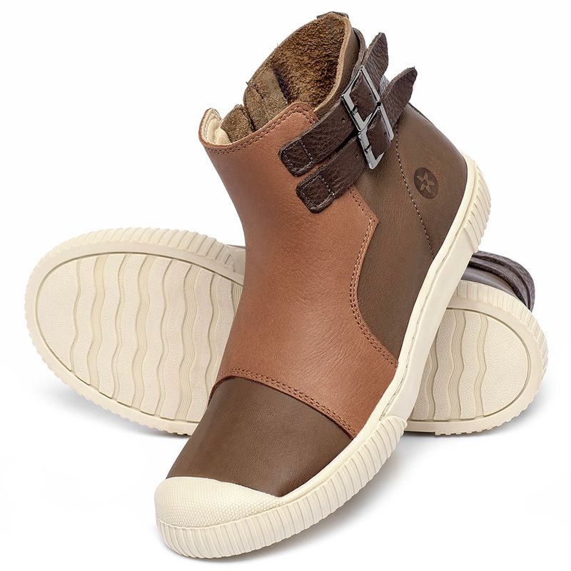 Laranja_Lima_Shoes_Sapatos_Femininos___Tenis___Cano_Alto_em_Couro_Bicolor_-_Codigo_-_148078_2
