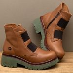 Laranja_Lima_Shoes_Sapatos_Femininos___Bota___Cano_Curto_Salto_de_4_cm_em_Couro_Laranja_-_Codigo_-_153051_3