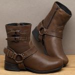 Laranja_Lima_Shoes_Sapatos_Femininos___Bota___Cano_Medio_Salto_de_2_cm_Cafe_-_Codigo_-_141384_3