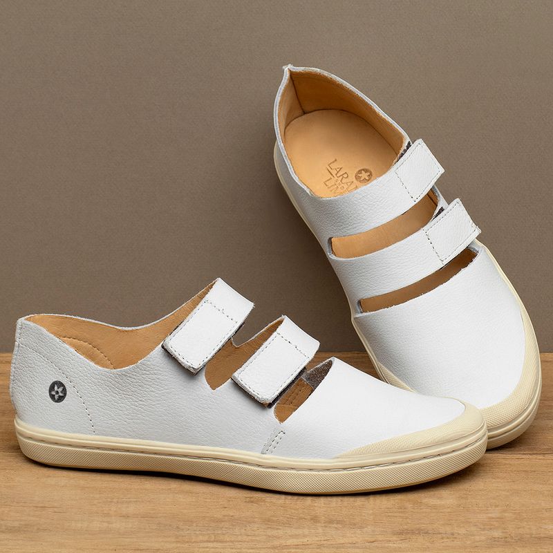 Laranja_Lima_Shoes_Sapatos_Femininos___Tenis___Cano_Baixo_em_Couro_Off-White_-_Codigo_-_141390_3